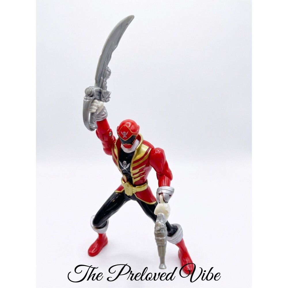 Power Rangers Super Meaforce '8 Red Pirate figure